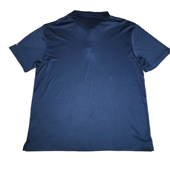 Adidas Golf Navy Blue Three Button Short Sleeve Golf Polo Size XXL - Picture 2 of 7